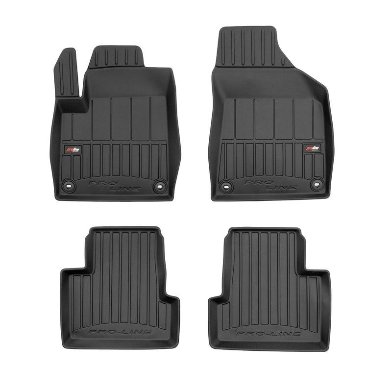 OMAC Tapis de sol en caoutchouc pour Jeep Cherokee 2013-2023 Noir Premium