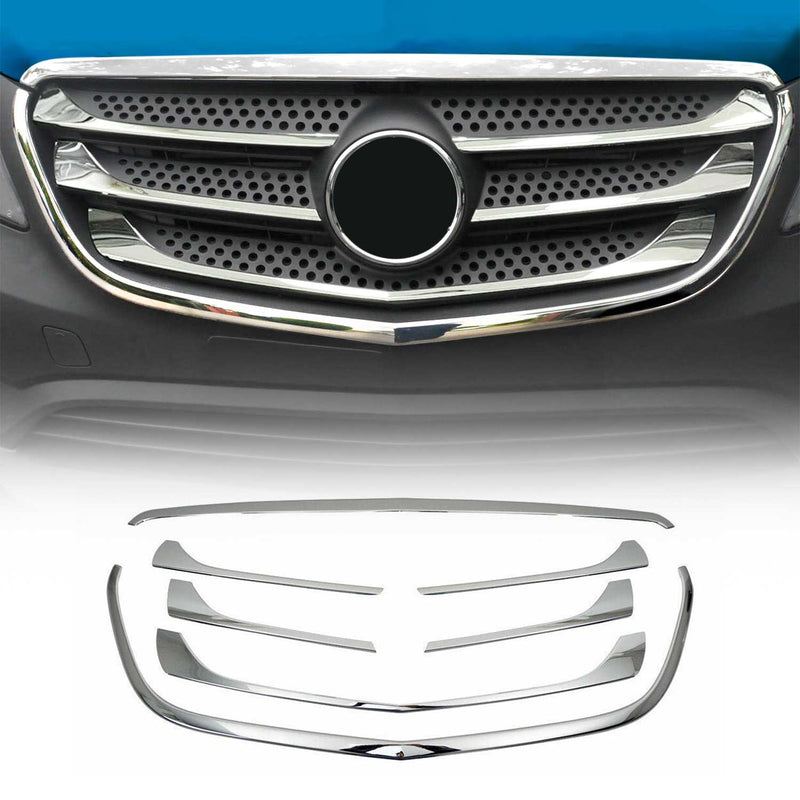 Moulure de Grille de Calandre pour Mercedes Vito W447 2014-2025 Chromé 7Pcs