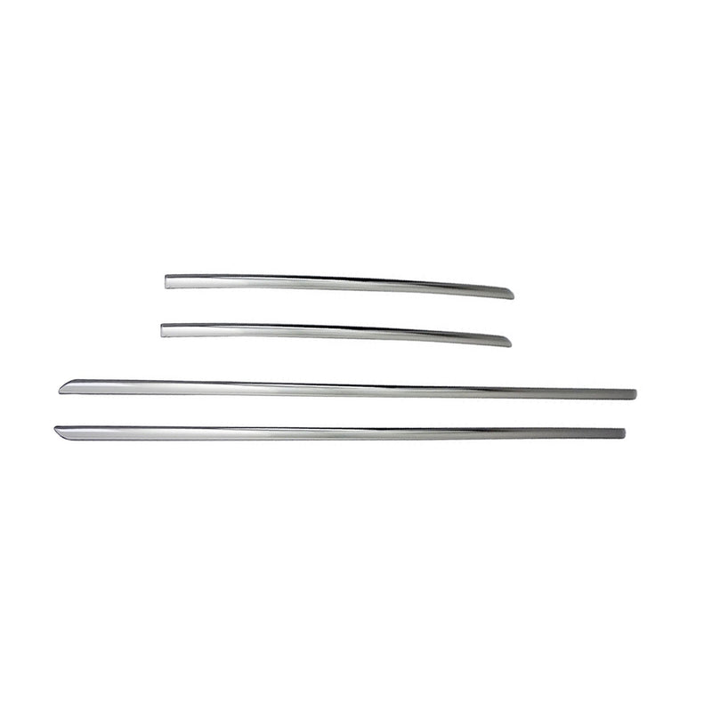 Garniture baguette de porte latérale pour BYD Atto 3 / Seal U 2022-2025 inox 4x