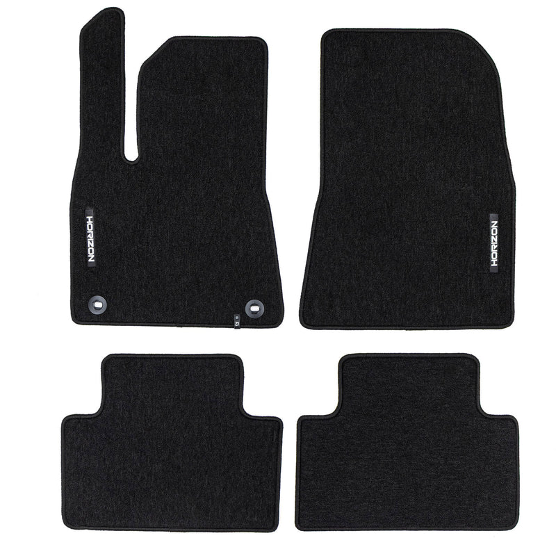 Tapis de Sol de Voiture pour Tesla Model 3 2017-2025 Velours Imperméable 4Pcs