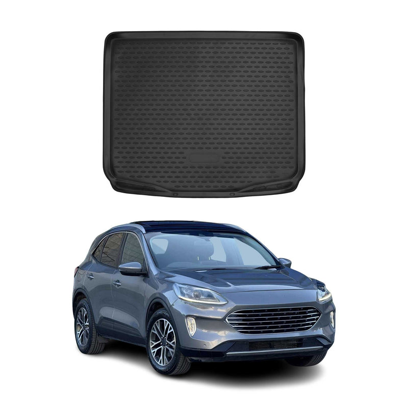 OMAC Tapis de coffre pour Ford Kuga 2019-2025 sur mesure en caoutchouc