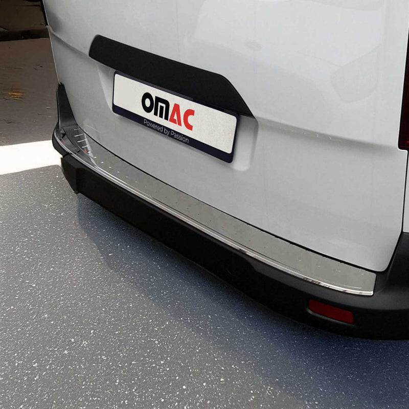 Protection Seuil de Pare-chocs Arriére Pour Ford Transit Connect 2014-2021 Inox