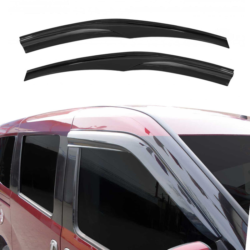 Déflecteurs De Vent Pluie D'air pour Ford Tourneo Courier 2014-2023 Acryl 2Pcs
