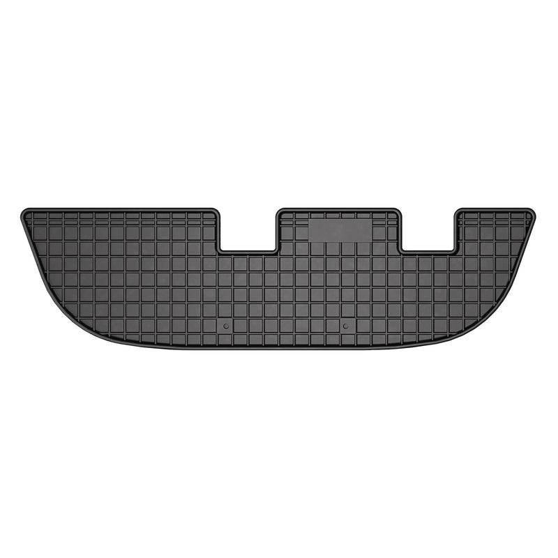 OMAC Tapis de Sol pour Ssangyong Rexton 2017-2025 3ème rangée Noir Caoutchouc