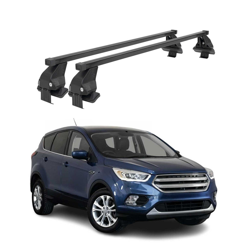Barres Transversales Menabo pour Ford Escape III C520 2013-2019 Noir