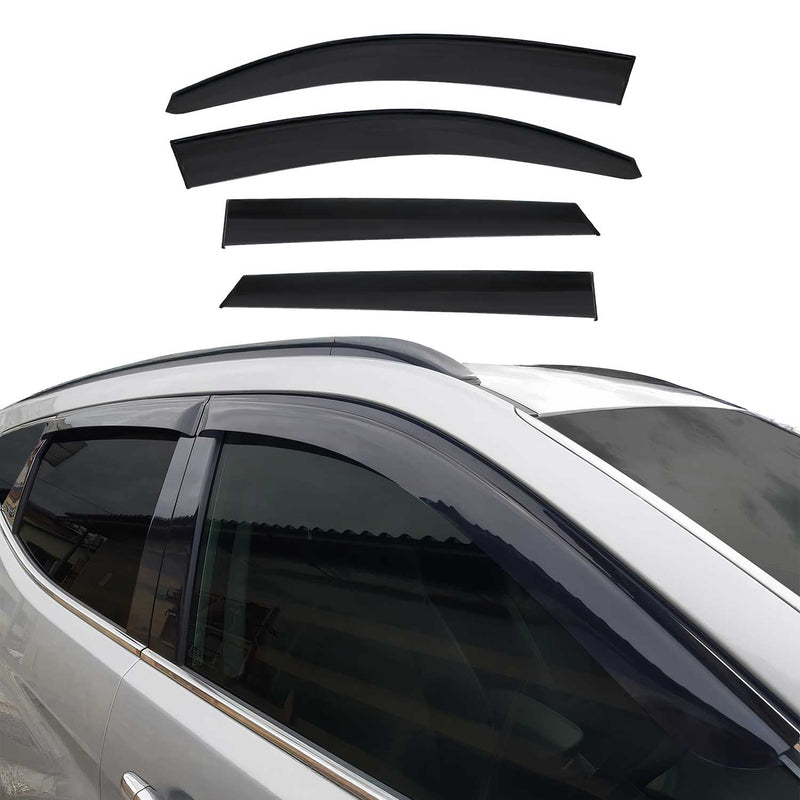 Déflecteurs De Vent Pluie D'air pour Hyundai Tucson 2016-2021 Acrylique 4 Pcs