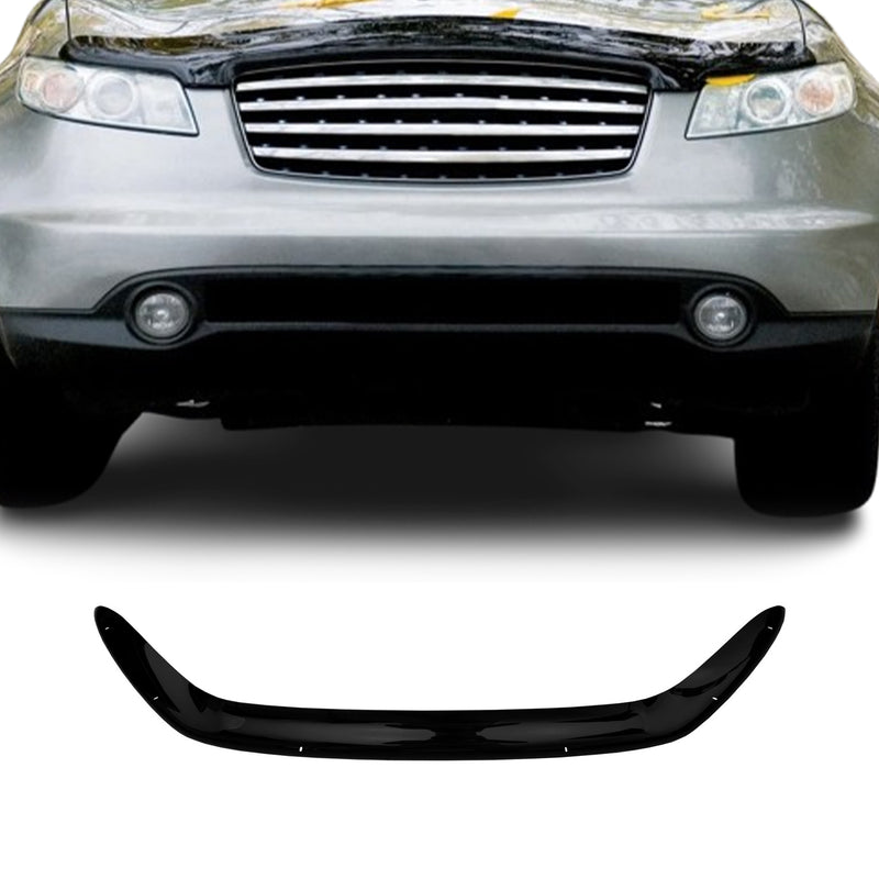 Deflecteurs d'air capot de voiture pour Kia Optima 2015-2021 Acrylique Noir