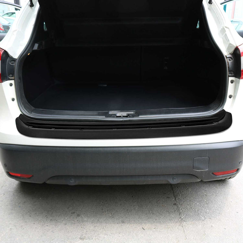 Protection Seuil De Pare-Chocs Arriére pour Nissan Qashqai 2 2014-2017 ABS Noir