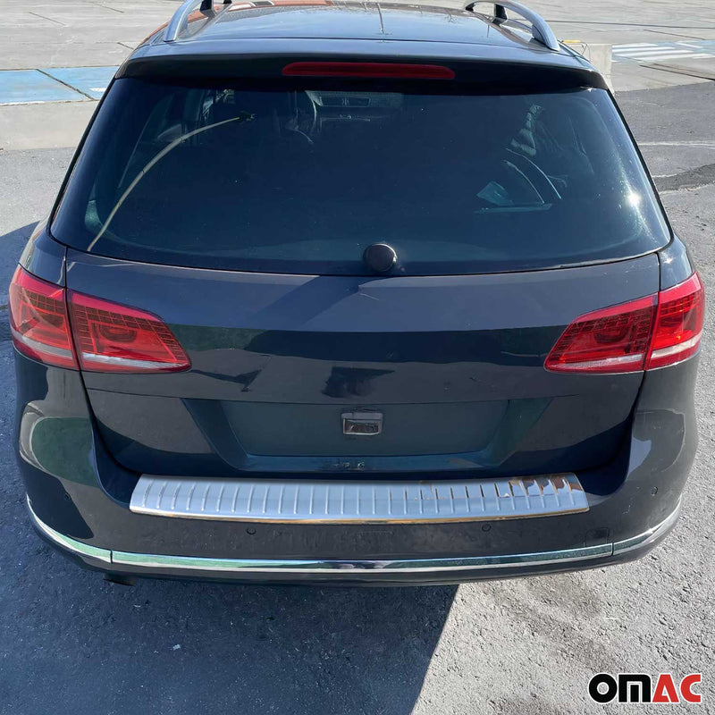 Protection Seuil de Pare-chocs Arriére Pour VW Passat B7 Avant 2010-2015 Inox
