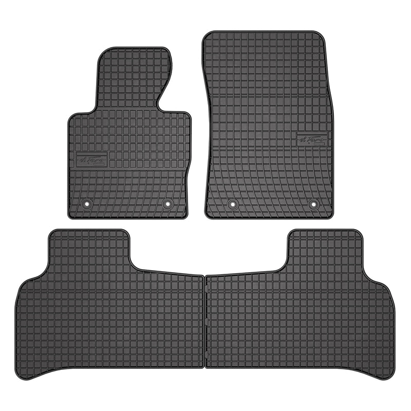 OMAC Tapis de Sol pour Land Rover Range Rover Vogue 2002-2012 Caoutchouc Noir