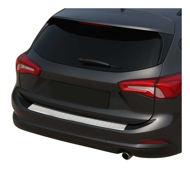 Protection Seuil de Pare-chocs Arriére Pour Ford Focus Avant 2018-2025 Brossé