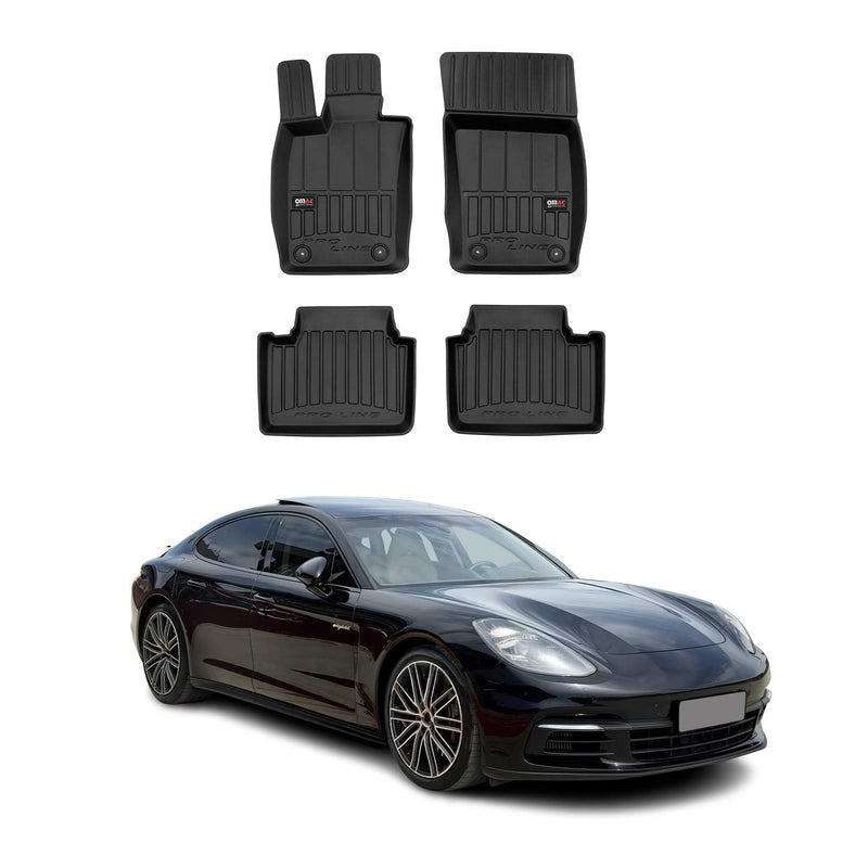 Tapis de Coffre pour Porsche Panamera 2016-2022 Noir