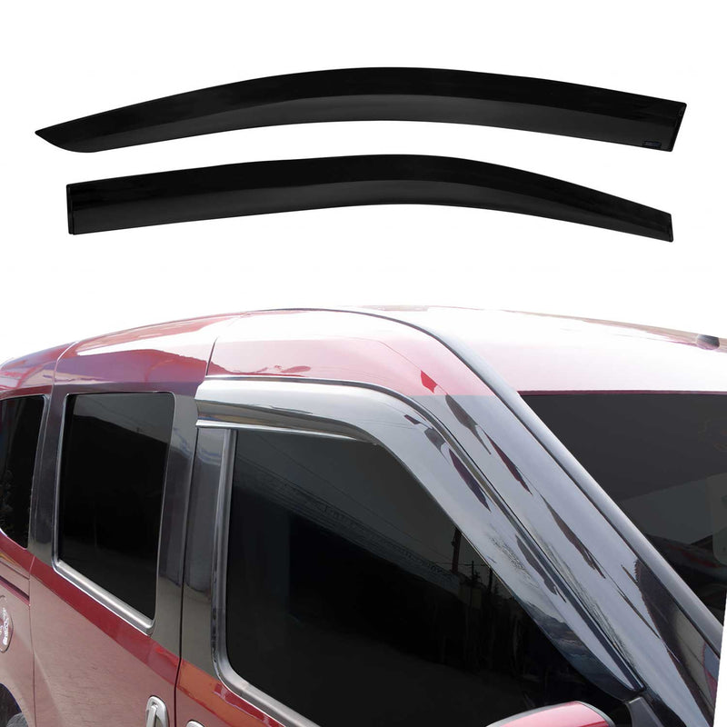 Déflecteurs De Vent Pluie D'air pour VW Caddy 2021-2023 Acrylique 2 Pcs