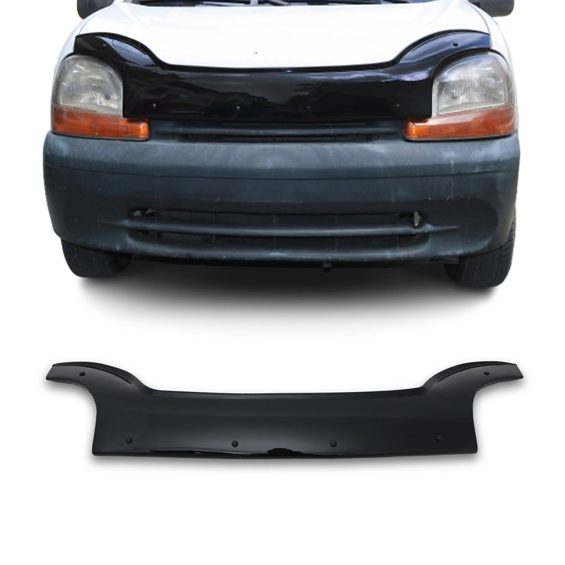 Deflecteurs d'air capot de voiture pour Renault Kangoo 1998-2007 Acrylique Noir
