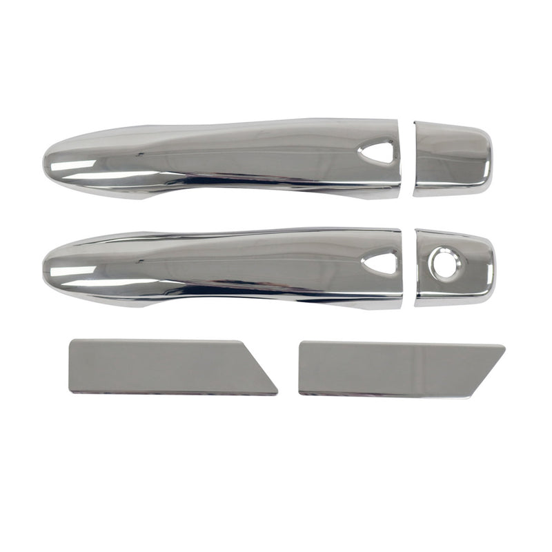 Couverture de poignée de porte pour Nissan Micra 2017-2020 en Acier Inox 6Pcs
