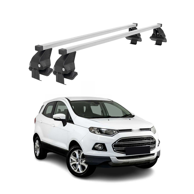 Barres de toit transversales pour Ford Ecosport 2014-2017 Gris