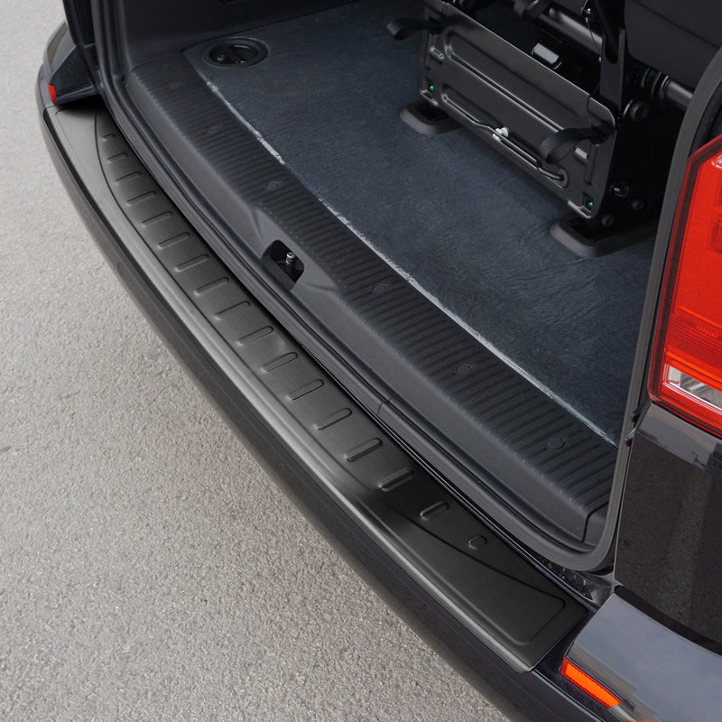Protection Seuil de Pare-chocs Pour VW T6 T6.1 2015-2024 Brossé Porte simple