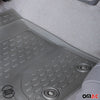 Tapis de sol pour Audi Q7 2006-2015 en caoutchouc TPE 3D Gris 4Pcs