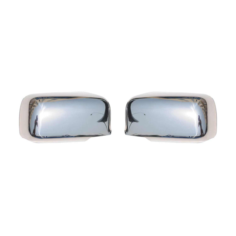 Coques de Rétroviseurs pour Mitsubishi Lancer 2003-2007 2x Acier Inox Chromé