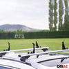 OMAC set de Butées de charge pour barres de toit réglables 4 pcs