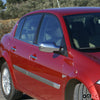 Coques de Rétroviseurs pour Renault Scenic II 2003-2009 2x Plastique ABS Chromé