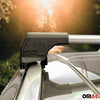 Barres De Toit Transversales pour Opel Mokka 2012-2020 Aluminium Gris TÜV ABE