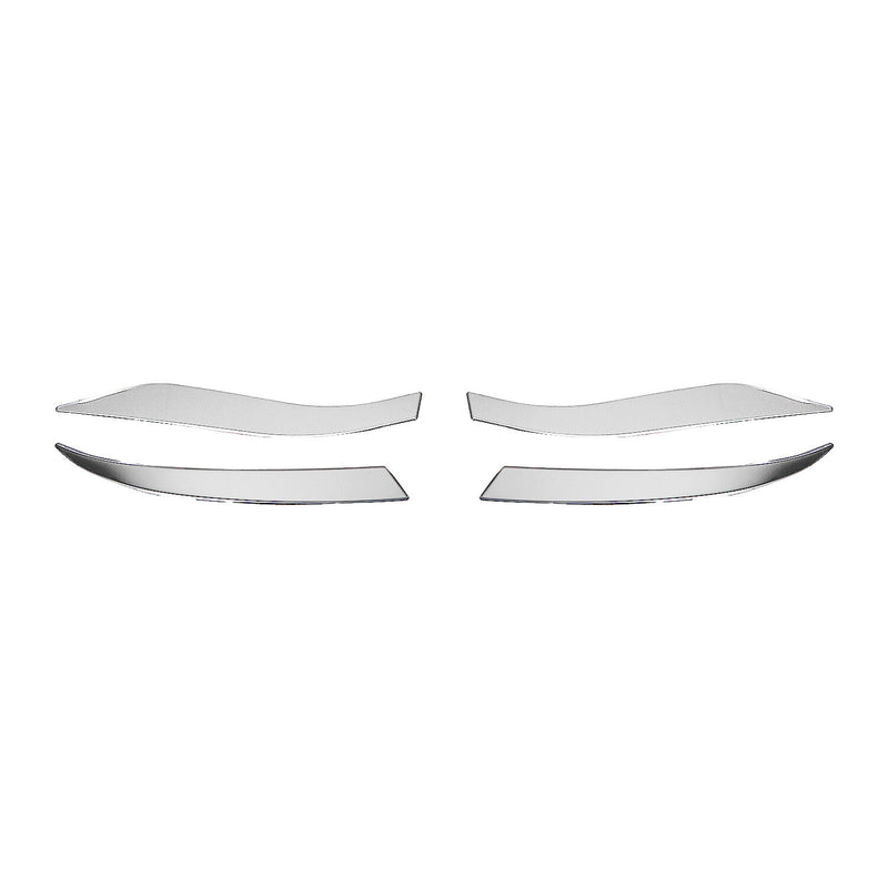Bande décorative de phare arrière pour für Renault Clio V 2019-2025 Inox Chromé