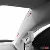 Rideaux pare-soleil magnétique pour VW Crafter 2017-2024 Gris-Noir Tissu