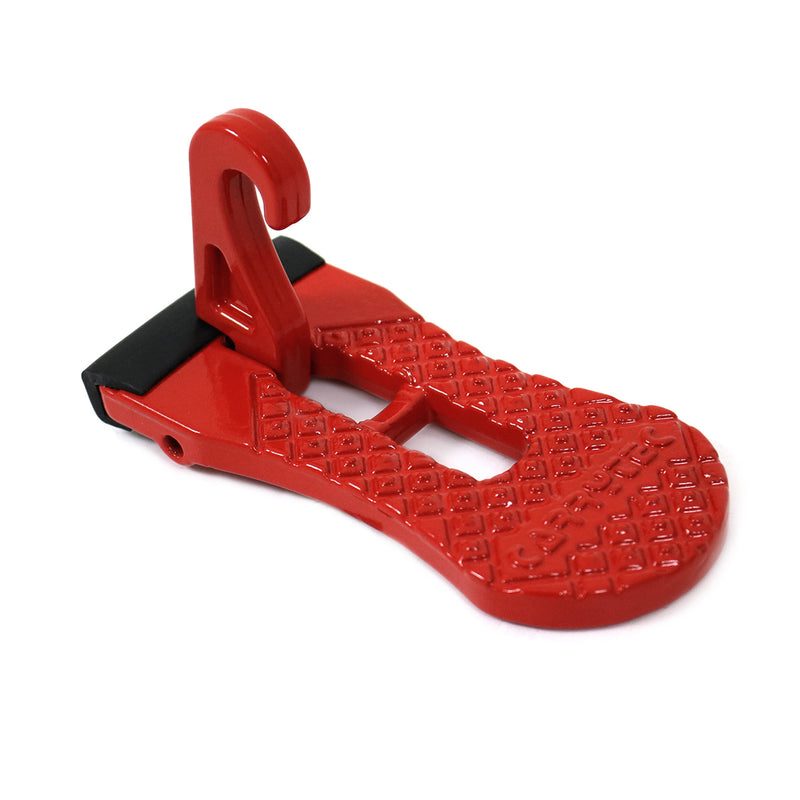Marchepied de porte de voiture - rouge Aluminium - 1 Pcs