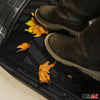 Tapis de Sol Antidérapants pour Ford C-Max en Caoutchouc Noir 4 Pcs