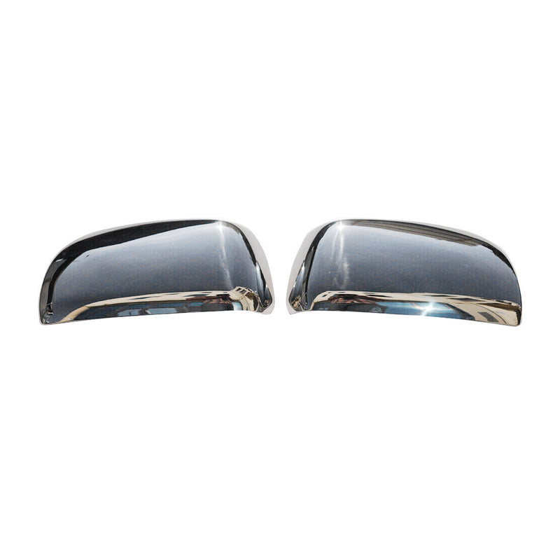 Coques de Rétroviseurs pour Toyota RAV4 2006-2013 en Acier Chromé Argent