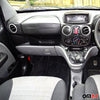 Cadre d'aération pour Fiat Doblo 2006-2010 Inox Chromé 5x