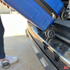 Protection seuil coffre pare-chocs Pour Audi A3 8V HB 2012-2020 en acier Brossé