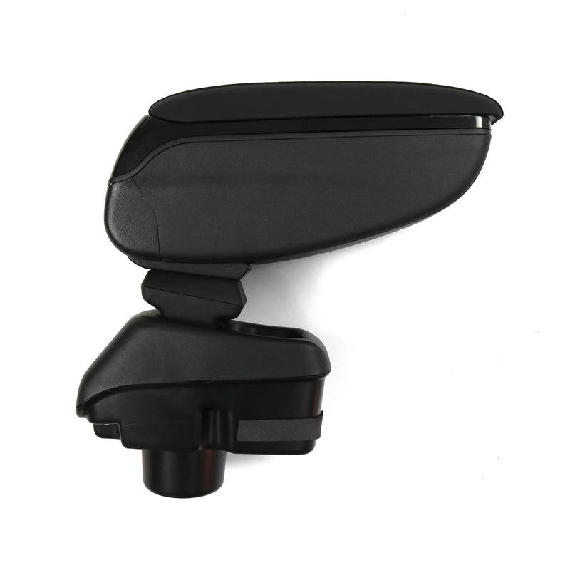 Accoudoir pour Ford Fiesta Break 2009-2016 Vinyl Abs Noir Coulissant