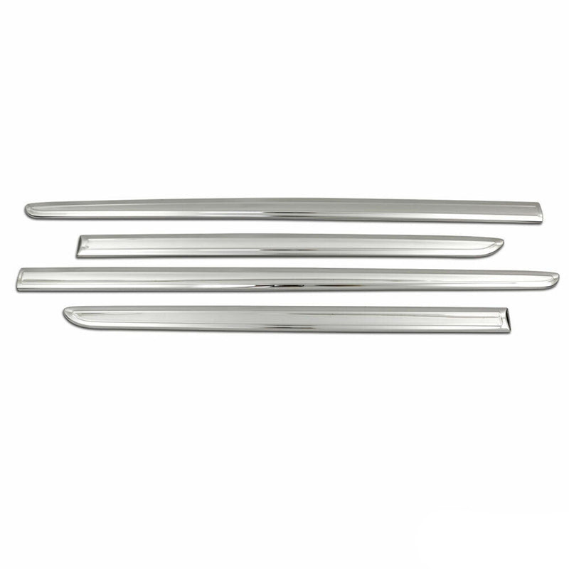 Garniture Baguette de porte latérale pour VW Caddy 2015-2020 en acier inox 4Pcs