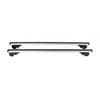 Barres de toit Transversales pour Peugeot 206 1998-2012 Aluminium Argent