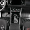 OMAC Tapis de sol pour VW Tiguan 2007-2017 en caoutchouc Noir