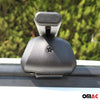 Barres de toit Transversales pour Opel Mokka 2012-2015 Fer Argent TÜV ABE