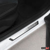 Couverture de Seuil de porte pour Ford S-Max acier chromé 4 Pcs