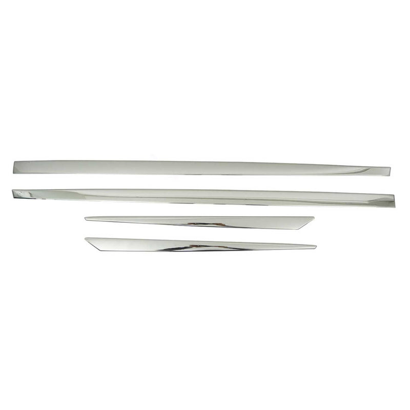 Garniture Baguette de porte latérale pour Renault Megane 2008-2016 inox 4Pcs