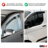 Déflecteurs De Vent Pluie D'air pour Nissan Qashqai Pre-FL 2014-2017 Acrylique 4 Pcs