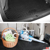 Tapis de Coffre pour VW Amarok 2010-2021 en caoutchouc TPE 3D Noir 1Pcs