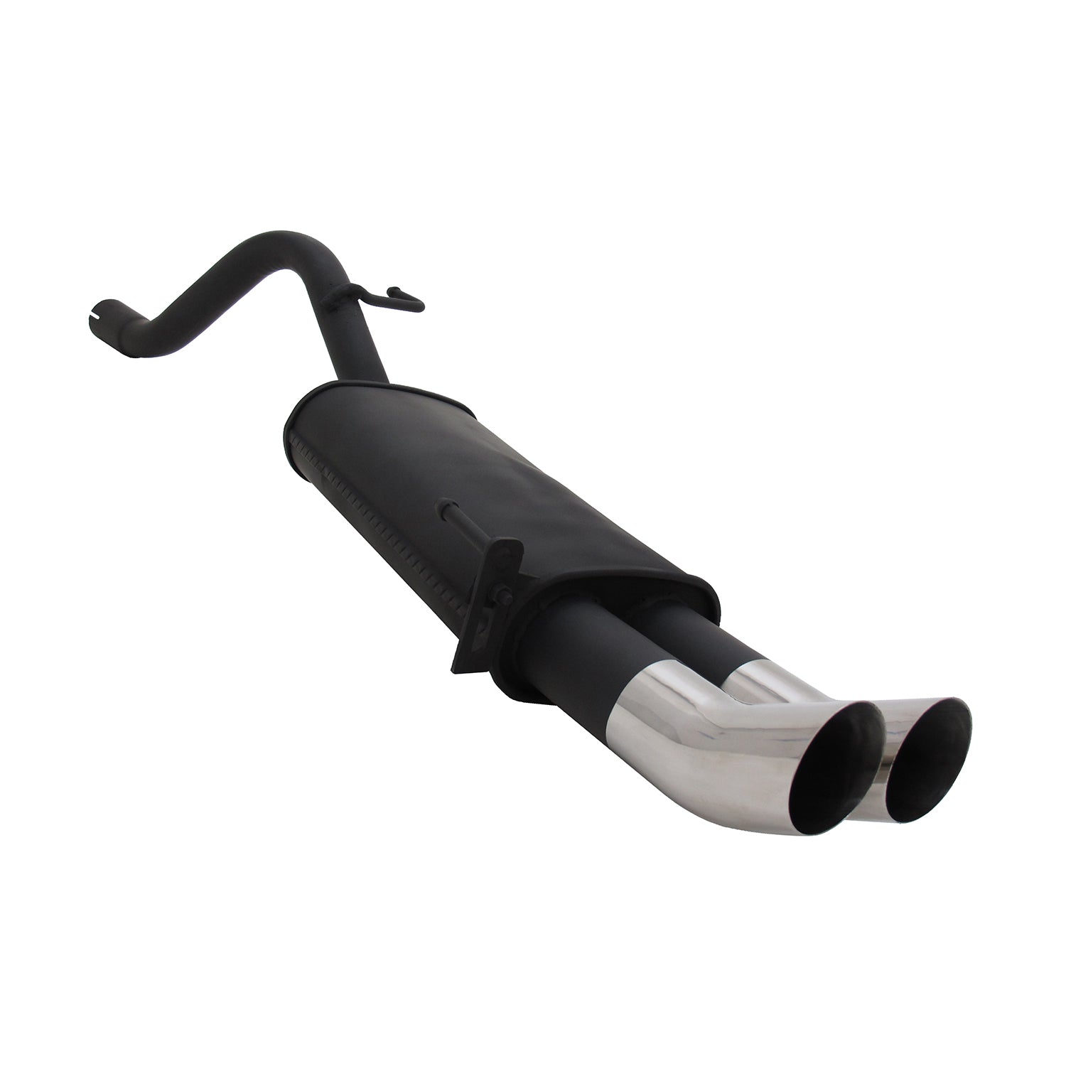 Échappement arrière sport Novus pour Fiat Grande Punto 199 2x76mm DTM avec ABE
