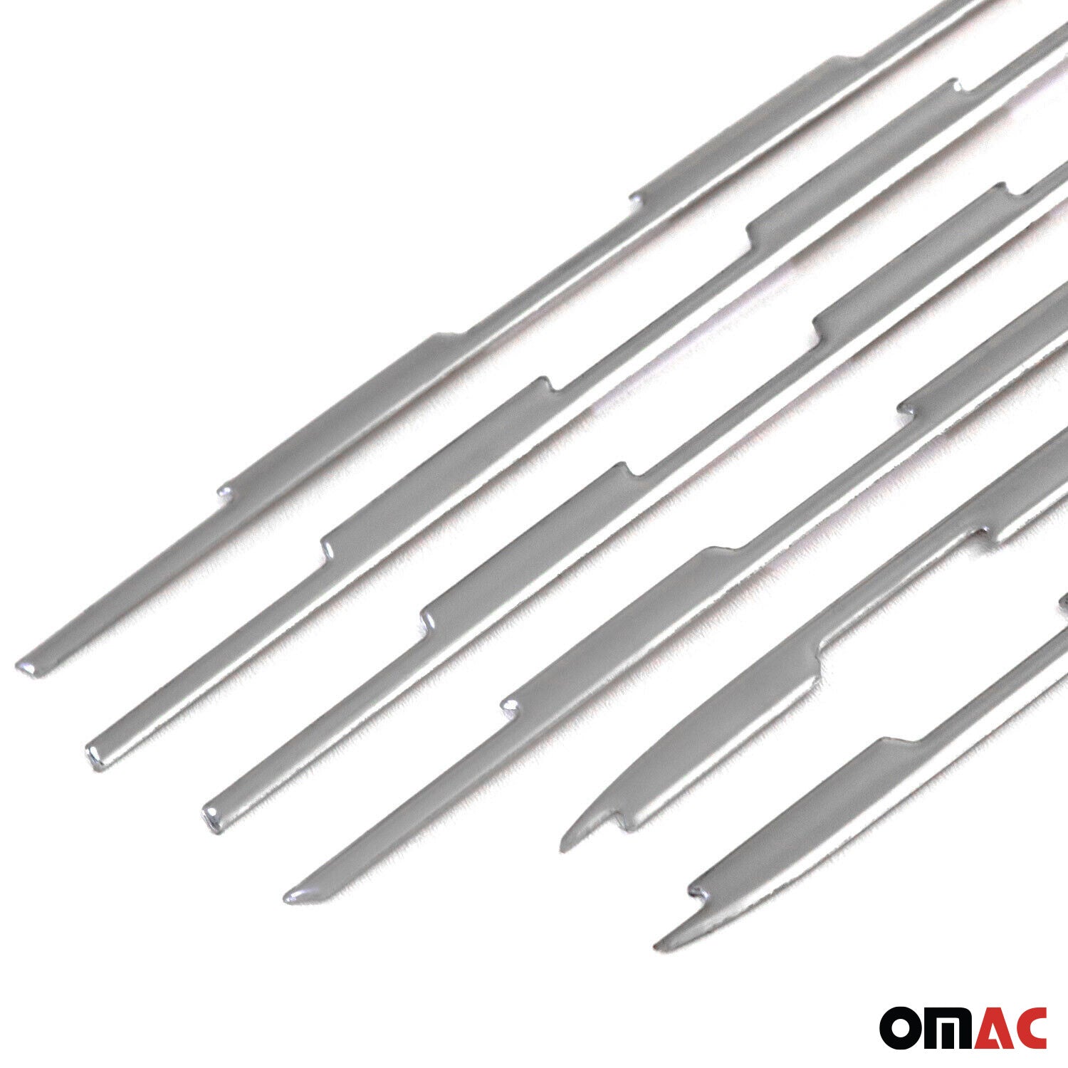 Moulure de Grille de Calandre pour Peugeot Rifter 2018-2026 Chromé 6Pcs