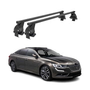 Barres Transversales Menabo pour Renault Talisman 2015-2022 Noir