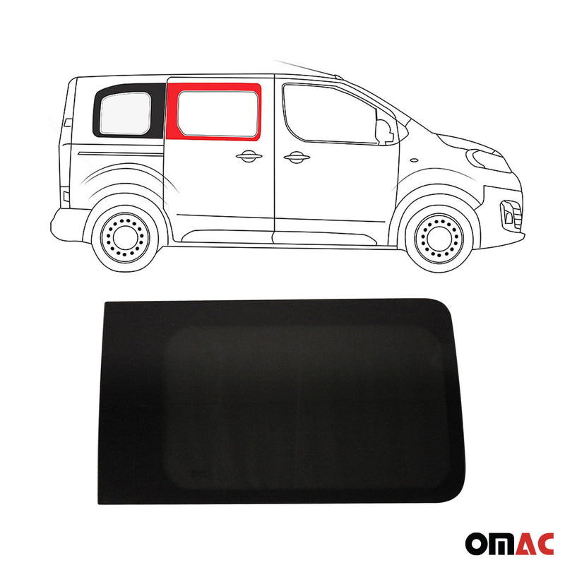 Vitre de Porte pour Citroen Jumpy 2017-2023 L1 Avant Droit Verre fixe