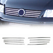 Moulure de Grille de Calandre pour VW Transporter T5 2003-2009 Chromé 2Pcs