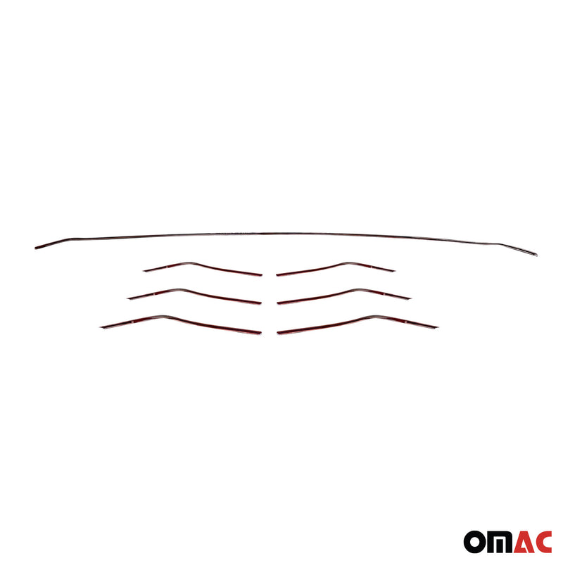 Grille de calendre pour Renault Megane IV 2015-2025 Inox 5 portes 7x