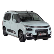 Pare-buffle Avant pour Citroen Berlingo 2018-2026 63 mm en Acier Noir