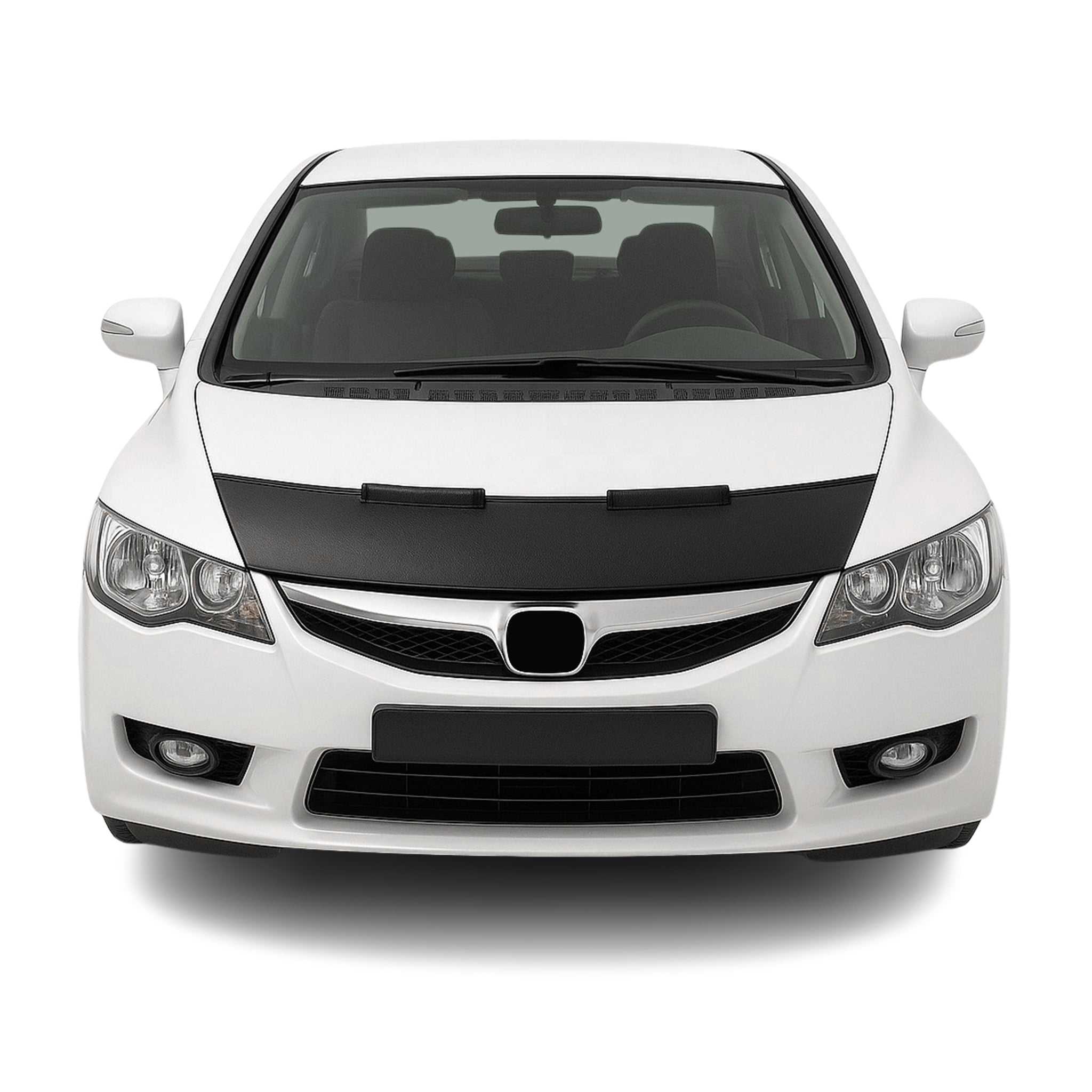Protège Capot pour Honda Civic 2006-2012 Masque de voiture vinyle Noir